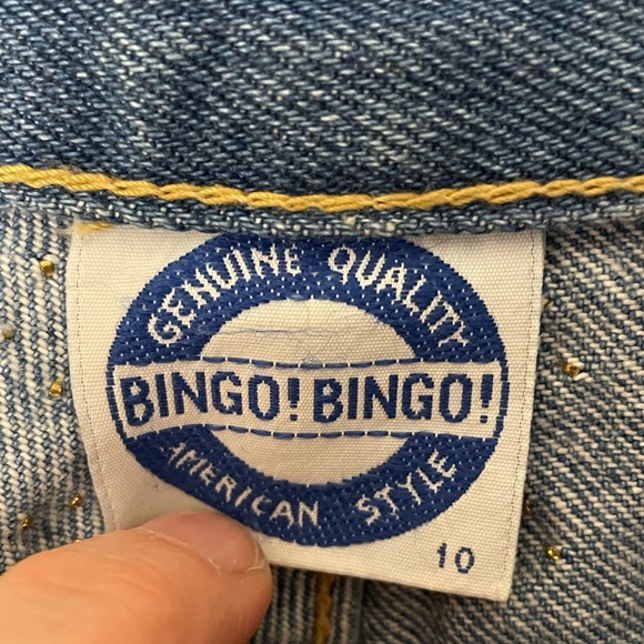 Bingo bingo . Denim vintage pants. - Picture 5 of 9